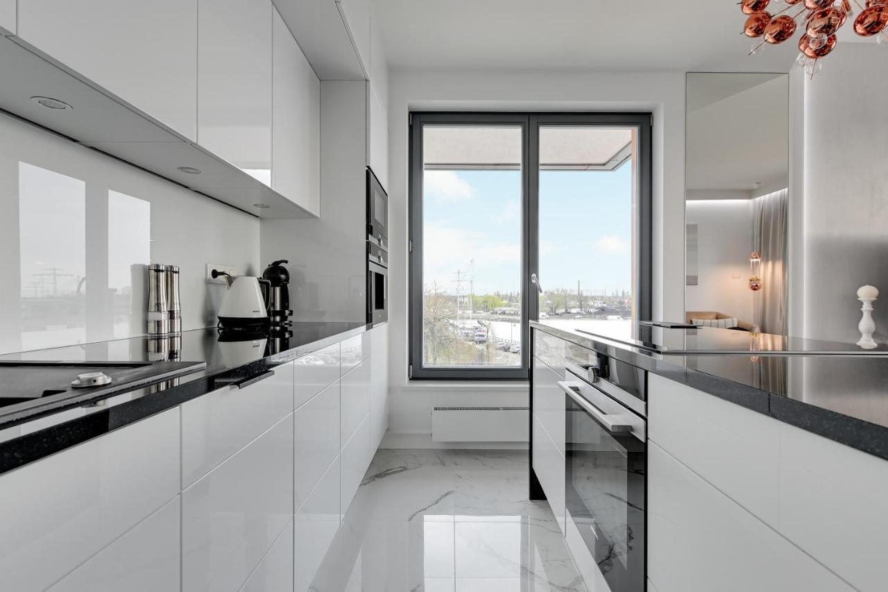Apartament Aga Motlawa Starowka グダニスク エクステリア 写真